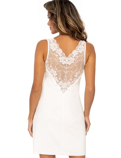 Сорочка с кружевным верхом Donna KRISTINA экрю, Цвет: экрю, Размеры: M, изображение 2