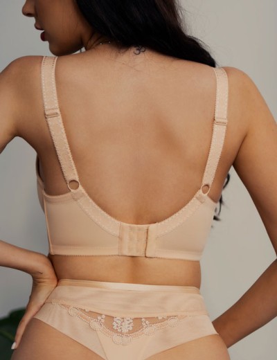 Бюстгальтер балконет Kris Line FORTUNA COMFORT ultra телесный, Цвет: телесный, Размеры: 90E, изображение 2