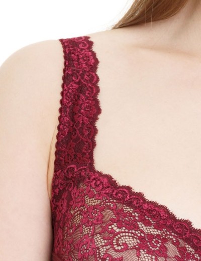 Бюстгальтер мягкий Simona M 912 бордо, Цвет: бордо, Размеры: 85E, изображение 4