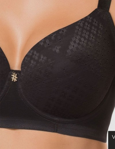 Бюстгальтер спейсер VOVA FUSION V11226 черный, Цвет: черный, Размеры: 80E, изображение 4