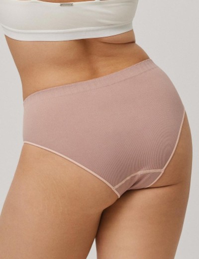 Комплект трусов слипов Ysabel Mora 19361 MIDI  (2 шт), Цвет: телесный+латте, Размеры: S, изображение 4