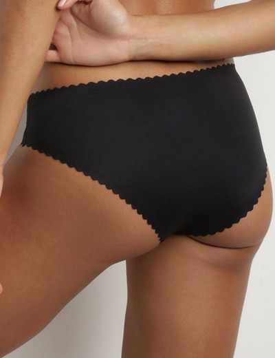 Бесшовные трусики слипы Dim BODY TOUCH 3255 черный, Цвет: черный, Размеры: XXS, изображение 2