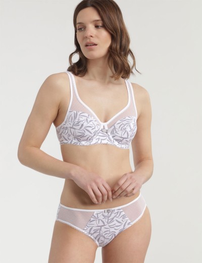 Трусы слипы Dim GENEROUS ORGANIC COTTON 0ASG принт бамбук, Цвет: принт бамбук, Размеры: XL, изображение 3