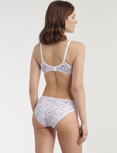 Трусы слипы Dim GENEROUS ORGANIC COTTON 0ASG принт бамбук, Цвет: принт бамбук, Размеры: XL, изображение 4