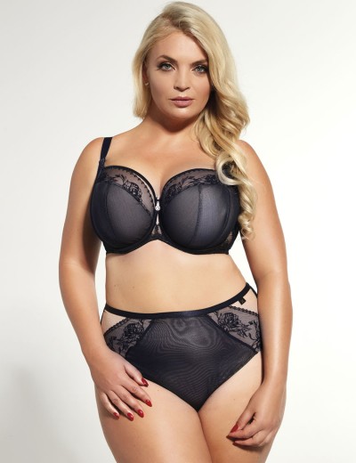 Высокие трусы слипы Kris Line CHLOE high waist, Цвет: синий, Размеры: L, изображение 4