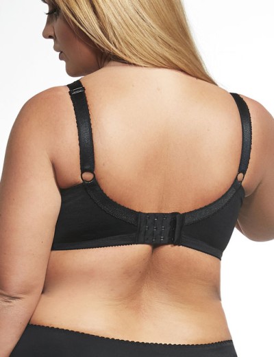 Бюстгальтер мягкий с подкроем Kris Line VERONICA soft full cup, Цвет: черный, Размеры: 100K, изображение 2