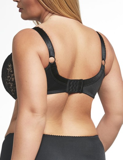 Бюстгальтер французский балконет Kris Line VERONICA halfcupsoft, Цвет: черный, Размеры: 70J, изображение 2