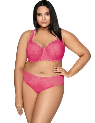 Трусы слипы миди MAT CARMELA RO BIG F-053-51-1, Цвет: ярко-розовый, Размеры: L, изображение 2