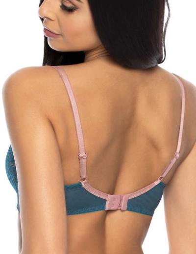 Бюстгальтер с мягкой чашкой MAT SYBILLA turkus M-3525-2, Цвет: бирюзовый, Размеры: 70F, изображение 2