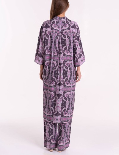 Платье-рубашка из вискозы Mia-Mia ALBA 16509, Цвет: cиреневый, Размеры: S, изображение 6