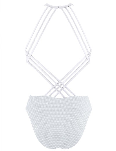 Совместный купальник UNICONF CBI241 ALB SPIRIT OF COLOURS, Цвет: белый, Размеры: S, изображение 5