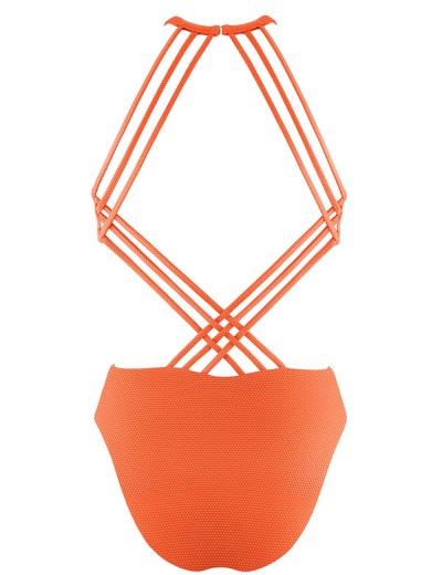 Совместный купальник UNICONF CBI241 POW SPIRIT OF COLOURS, Цвет: оранжевый, Размеры: L, изображение 5