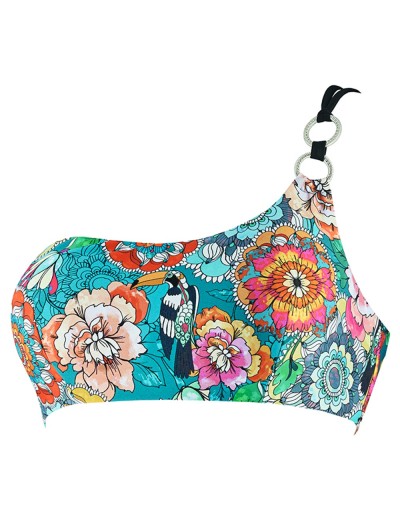 Купальный лиф-топ UNICONF CBB224 V1 GARDEN OF DELIGHTS, Цвет: голубой, Размеры: L, изображение 4