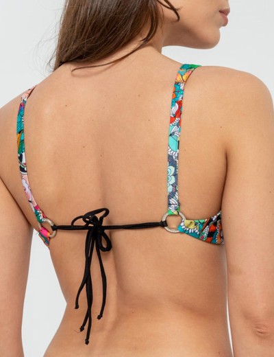 Купальный лиф-топ UNICONF CBB225 V1 GARDEN OF DELIGHTS, Цвет: голубой, Размеры: S, изображение 2