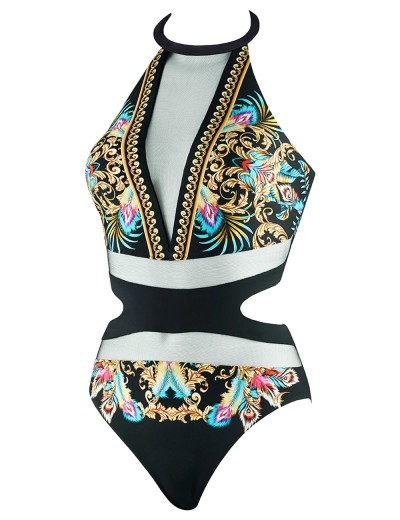 Слитный купальник с кристаллами UNICONF CBI191S V1 CRUISE PARTY, Цвет: черный, Размеры: S, изображение 5