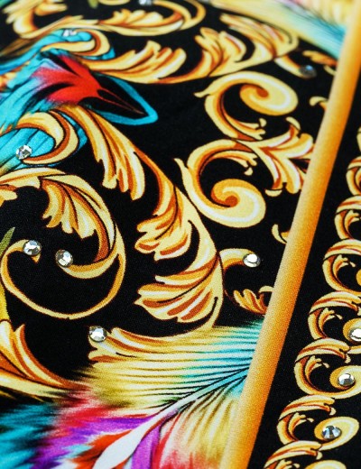 Бюст купальный с декором кристаллами UNICONF CBS183S V1 CRUISE PARTY, Цвет: черный, Размеры: 80B, изображение 3