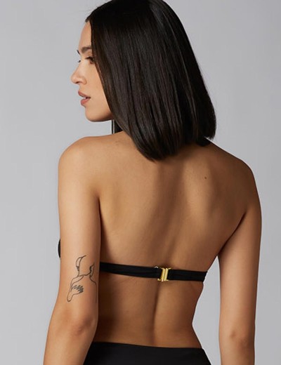 Бюстгальтер купальный с пуш-ап UNICONF CBS186 V1 CRUISE PARTY, Цвет: черный, Размеры: 90B, изображение 2