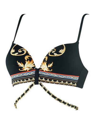 Купальный бюст с пуш-ап UNICONF CBS193 V1 ELEGANT CRUISE, Цвет: черный, Размеры: 70B, изображение 5