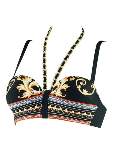 Купальный бюст с пуш-ап UNICONF CBS194 V1 ELEGANT CRUISE, Цвет: черный, Размеры: 70B, изображение 5