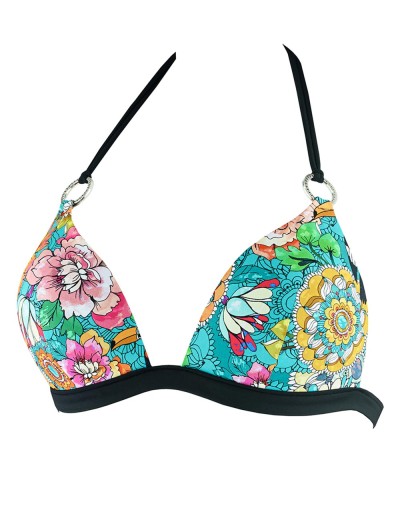 Бюстгальтер купальный UNICONF CBS221 V1 GARDEN OF DELIGHTS, Цвет: голубой, Размеры: S, изображение 4