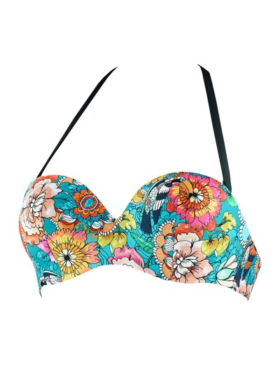 Верх купальника UNICONF CBS223 V1 GARDEN OF DELIGHTS, Цвет: голубой, Размеры: 70C, изображение 4