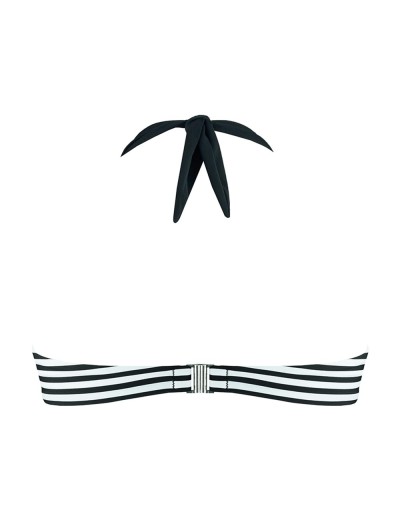 Полосатый купальный лиф пуш-ап UNICONF CBS231 V1 SPICY STRIPES, Цвет: черно-белый, Размеры: 70B, изображение 5