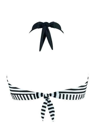 Купальный бюст-бандо в полоску CBS238 V1 SPICY STRIPES, Цвет: черно-белый, Размеры: XL, изображение 5