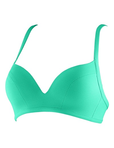 Зеленый купальный бюст пуш-ап UNICONF CBS241 MNT SPIRIT OF COLOURS, Цвет: мята, Размеры: 70B, изображение 5