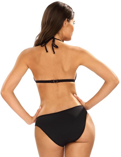 Черный открытый купальник Lorin L1165/3, Цвет: черный, Размеры: S, изображение 2