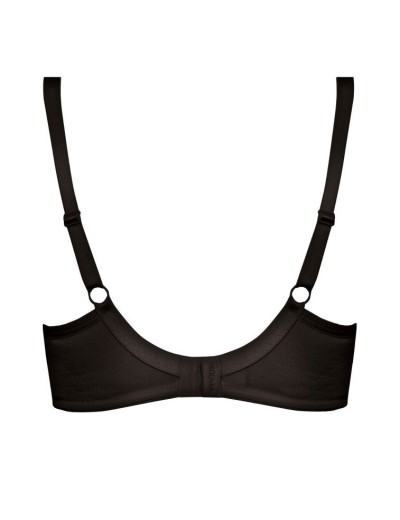 Мягкий формованный бюстгальтер Mefemi ANITA U minimizer черный, Цвет: черный, Размеры: 80D, изображение 5