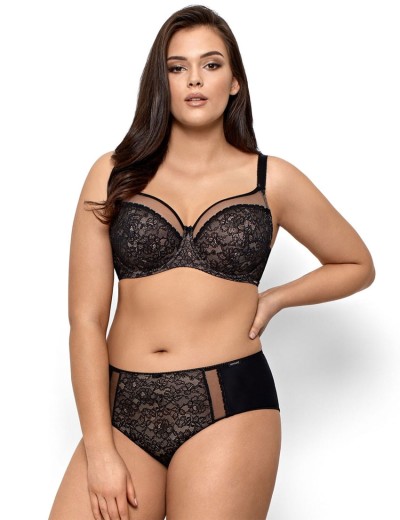 Бюстгальтер с мягкой чашкой Nipplex RAFAELA M черный, Цвет: черный, Размеры: 70F, изображение 2