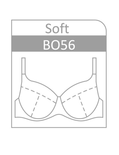 Бюстгальтер с мягкой чашкой Nipplex RAFAELA M черный, Цвет: черный, Размеры: 70F, изображение 4