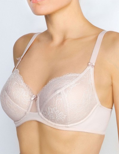 Бюстгальтер мягкий Senselle PLATINUM 11002 / 11012 серебристый пион, Цвет: серебристый пион, Размеры: 85C, изображение 5