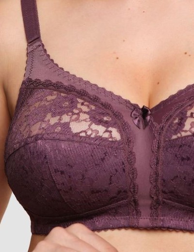 Мягкий бюстгальтер без косточек Senselle VINTAGE 11003 / 11013 крокус, Цвет: крокус, Размеры: 80B, изображение 4