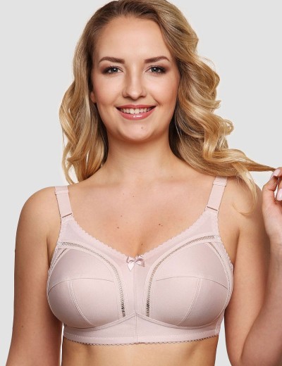 Мягкий бюстгальтер без косточек Senselle VINTAGE 11007 серебристый пион, Цвет: серебристый пион, Размеры: 80E, изображение 3