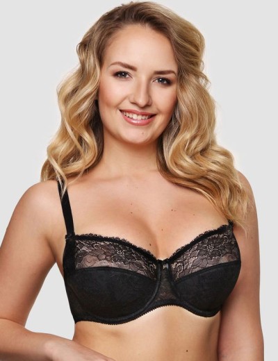 Бюстгальтер полумягкий Senselle PLATINUM 11001 черный, Цвет: черный, Размеры: 75B, изображение 3