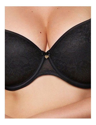 Бюстгальтер спейсер Senselle PLATINUM 14001 черный, Цвет: черный, Размеры: 70F, изображение 4