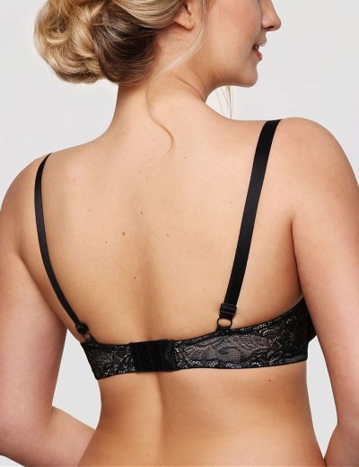Бюстгальтер с гелевым пуш-ап Senselle PLATINUM 14002 черный/пион, Цвет: черный/пион, Размеры: 75B, изображение 2 Бюстгальтер с гелевым пуш-ап Senselle PLATINUM 14002 черный/пион, Цвет: черный/пион, Размеры: 75B, изображение 2