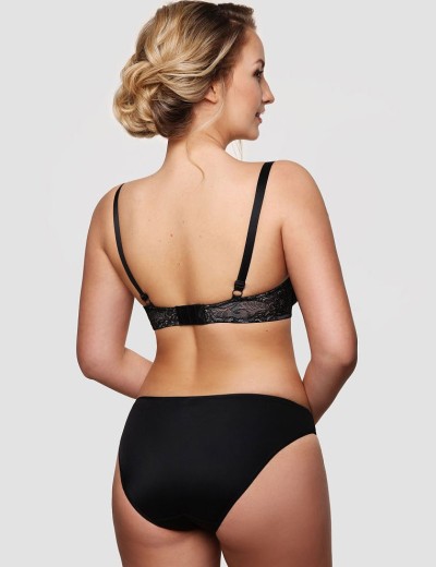 Бюстгальтер с гелевым пуш-ап Senselle PLATINUM 14002 черный/пион, Цвет: черный/пион, Размеры: 75B, изображение 5 Бюстгальтер с гелевым пуш-ап Senselle PLATINUM 14002 черный/пион, Цвет: черный/пион, Размеры: 75B, изображение 5