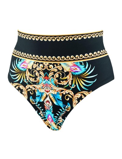 Высокие женские плавки UNICONF CBC183 V1 CRUISE PARTY, Цвет: черный, Размеры: M, изображение 4