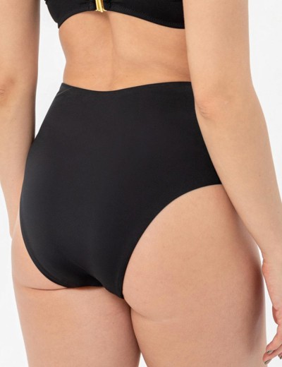 Черные высокие плавки UNICONF CBC198 V1 ELEGANT CRUISE, Цвет: черный, Размеры: S, изображение 2