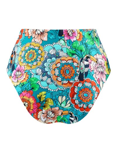 Высокие плавки женские UNICONF CBC223 V1 GARDEN OF DELIGHTS, Цвет: голубой, Размеры: S, изображение 5