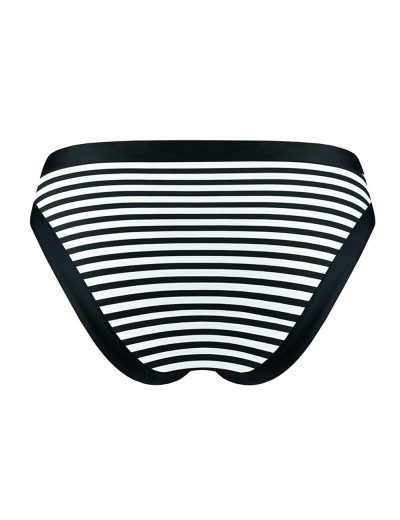 Полосатые женские плавки UNICONF CBC229 V1 SPICY STRIPES, Цвет: черно-белый, Размеры: S, изображение 5