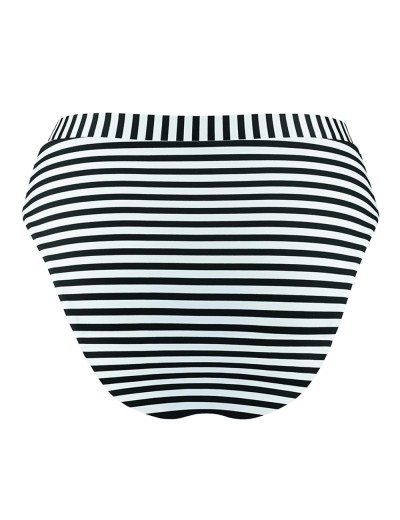 Женские плавки в полоску UNICONF CBC234 V1 SPICY STRIPES, Цвет: черно-белый, Размеры: S, изображение 5