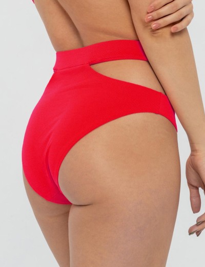 Красные высокие плавки UNICONF CBC242 ROS SPIRIT OF COLOURS, Цвет: красный, Размеры: L, изображение 2