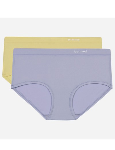 Трусы шорты в наборе Dim OH MY DIM’s 06W7 (2 шт) голубой и желтый, Цвет: голубой/желтый, Размеры: XXS/XS, изображение 5