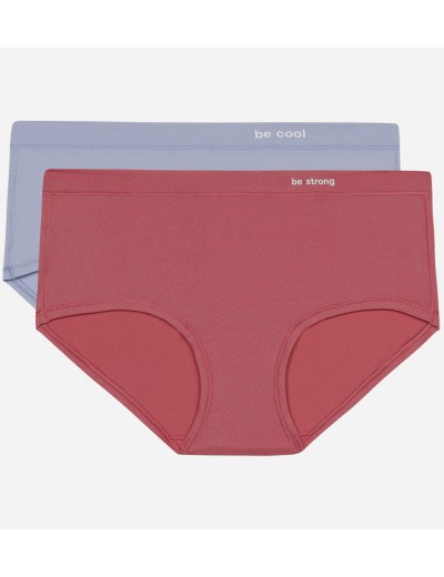 Трусы шорты в наборе Dim OH MY DIM’s 06W7 (2 шт) розовый и голубой, Цвет: розовый/голубой, Размеры: XXS/XS, изображение 5