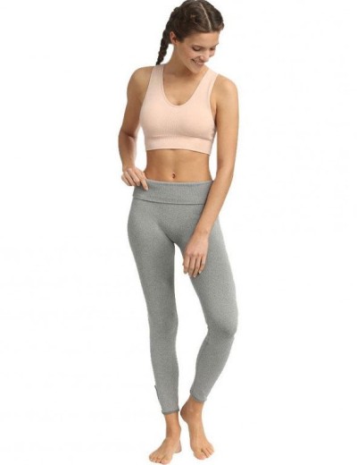 Спортивный бюстгальтер без застежки Dim SPORT 0BV8 розовый миндаль, Цвет: розовый миндаль, Размеры: XL, изображение 4