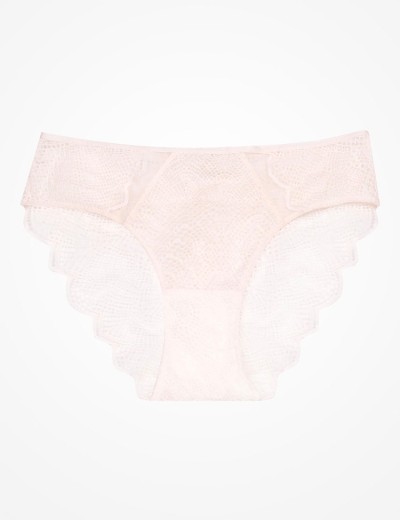 Трусики бразилиана Esotiq TWIGGY 40166 кремовый, Цвет: кремовый, Размеры: M, изображение 6