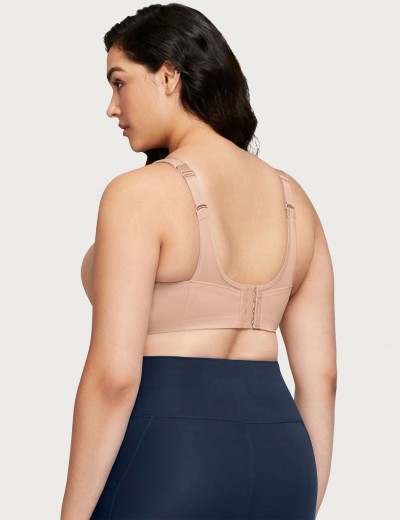 Спортивный бюстгальтер Glamorise GI1006 кофе, Цвет: кофе, Размеры: 90D, изображение 9